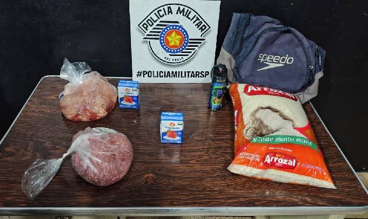 FUNCIONÁRIO É PRESO EM FLAGRANTE POR FURTO EM SUPERMERCADO EM PIRASSUNUNGA SP