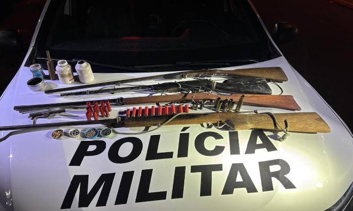 HOMEM É PRESO POR POSSE ILEGAL DE ARMAS APÓS DISPAROS EM LIMEIRA SP