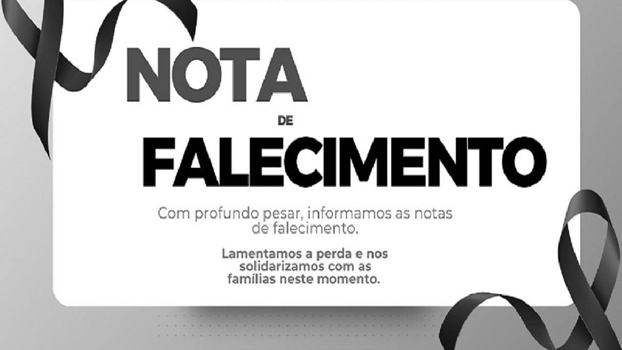 NOTA DE FALECIMENTO - ARARAS SP - QUINTA-FEIRA - 29/01/2026