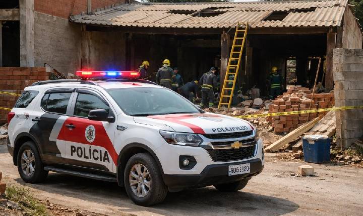 TRAGÉDIA EM OBRA: HOMEM MORRE APÓS QUEDA DE TELHADO EM LEME SP