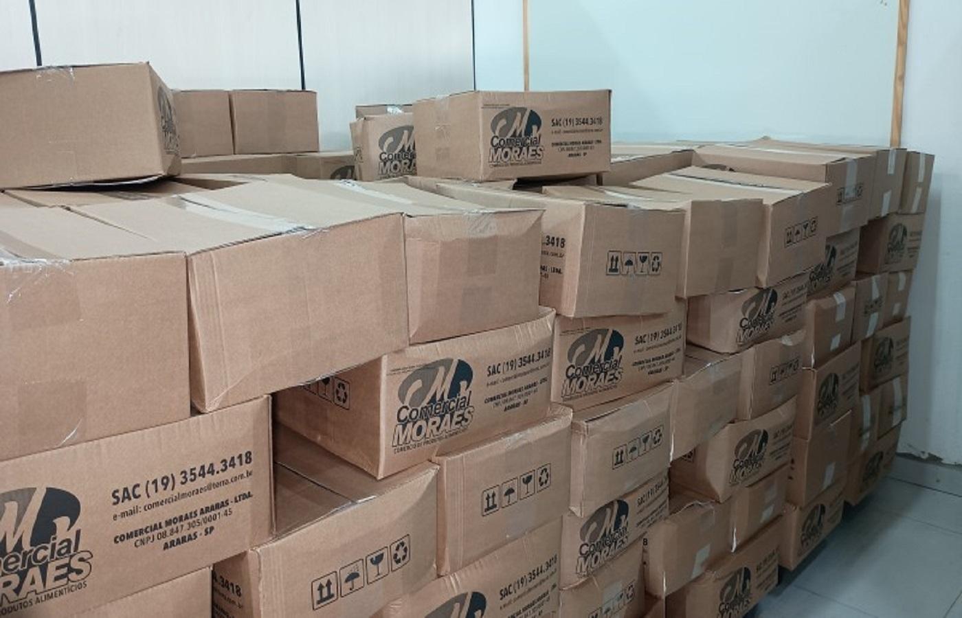 Fuss de Araras recebe 600 cestas básicas do Fundo Social do Estado de São Paulo