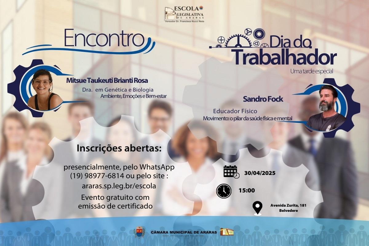 Saúde e bem-estar são temas de evento promovido pela Escola Legislativa