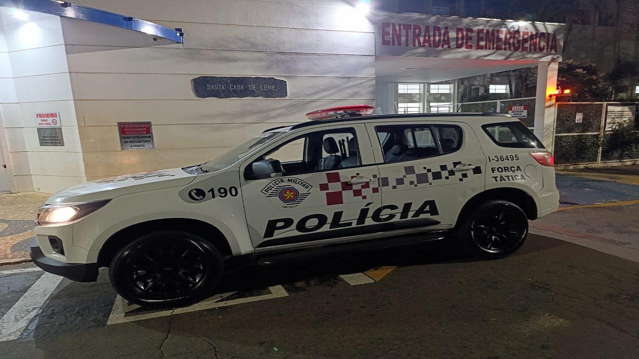 APÓS AGREDIR ESPOSA E DANIFICAR APARELHOS DENTRO DE CASA HOMEM ACABA PRESO PELA POLÍCIA MILITAR EM LEME SP