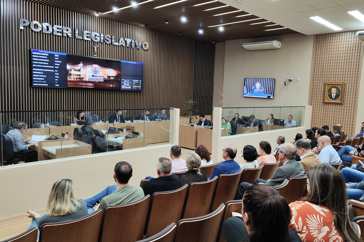 Câmara realiza 16ª Sessão Ordinária de 2025