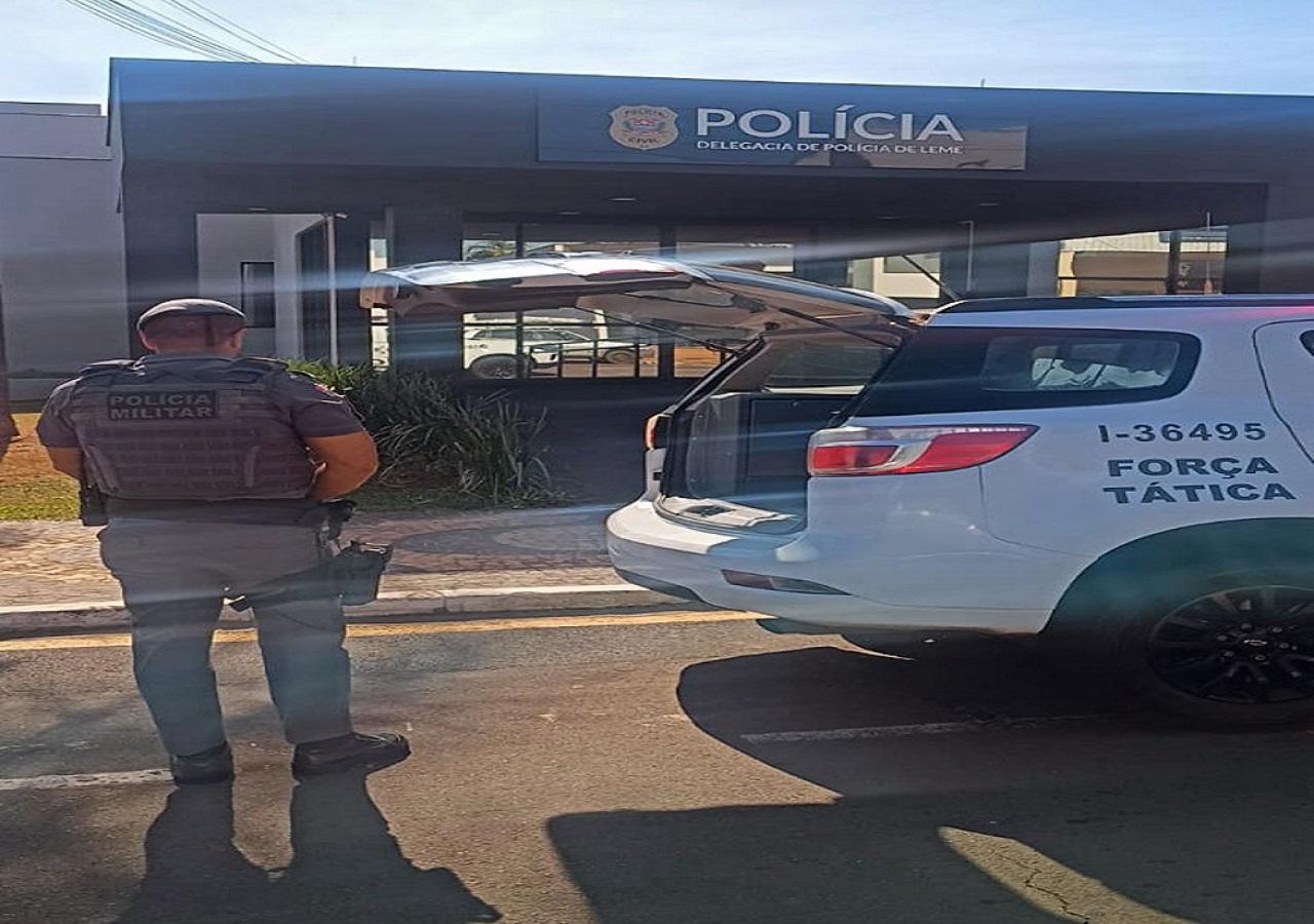 DOIS MENORES DE IDADE PROCURADOS PELA JUSTIÇA SÃO DETIDOS EM MENOS DE 30 MINUTOS EM LEME SP