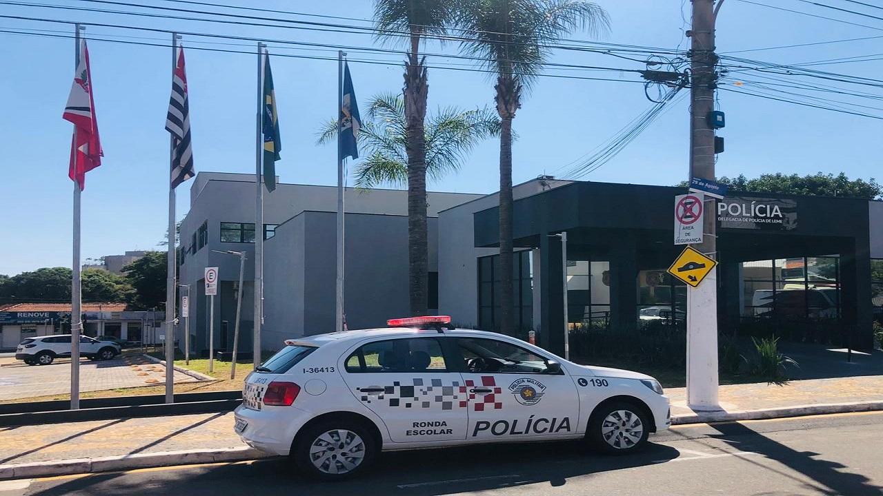POLÍCIA MILITAR CUMPRE MANDADO DE PRISÃO EM LEME SP