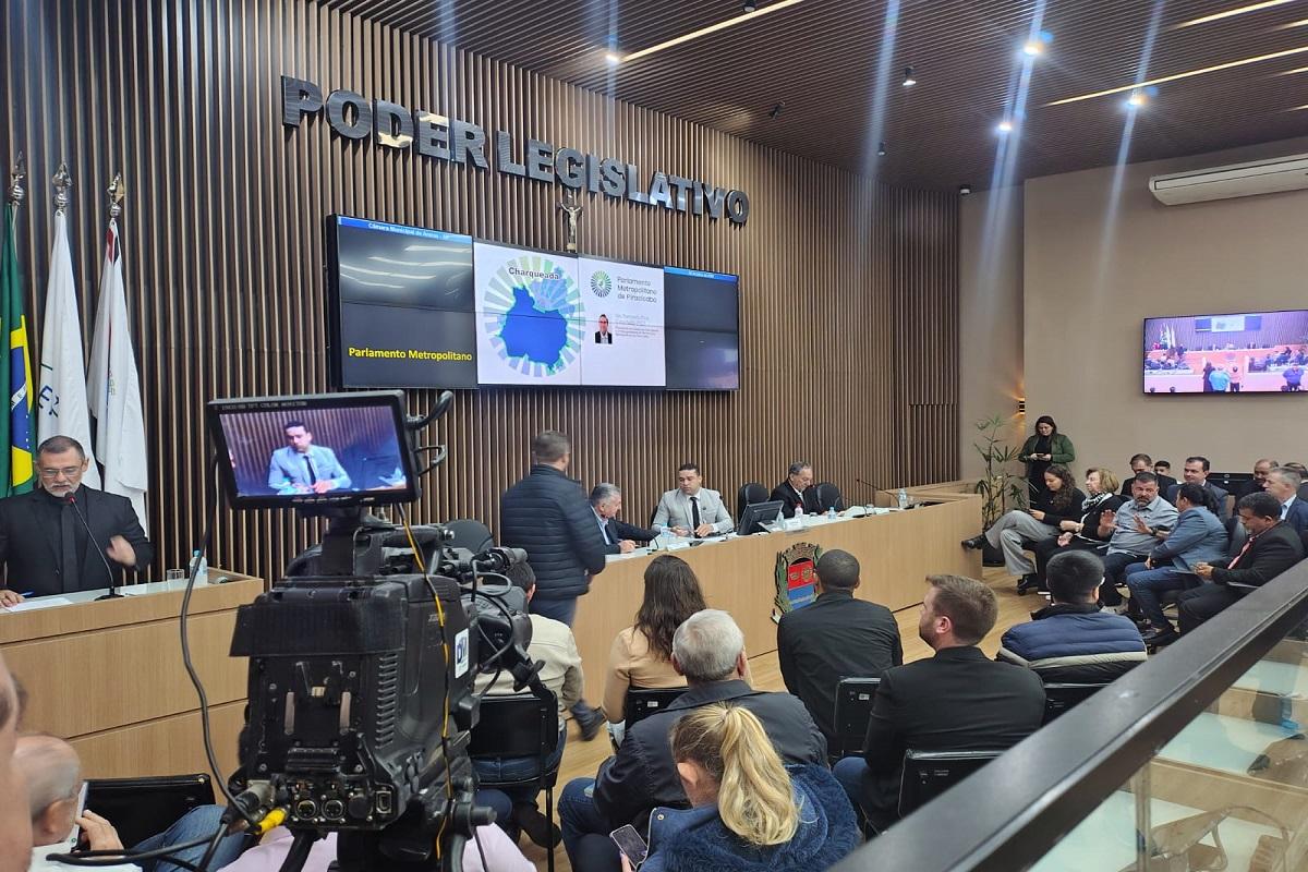 Criação de comissões marca a 1ª Reunião Ordinária do Parlamento Metropolitano de Piracicaba