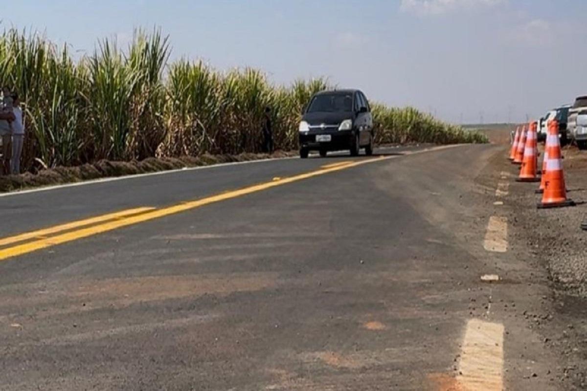 Governo do Estado inaugura obra em estrada vicinal entre Araras e Cordeirópolis