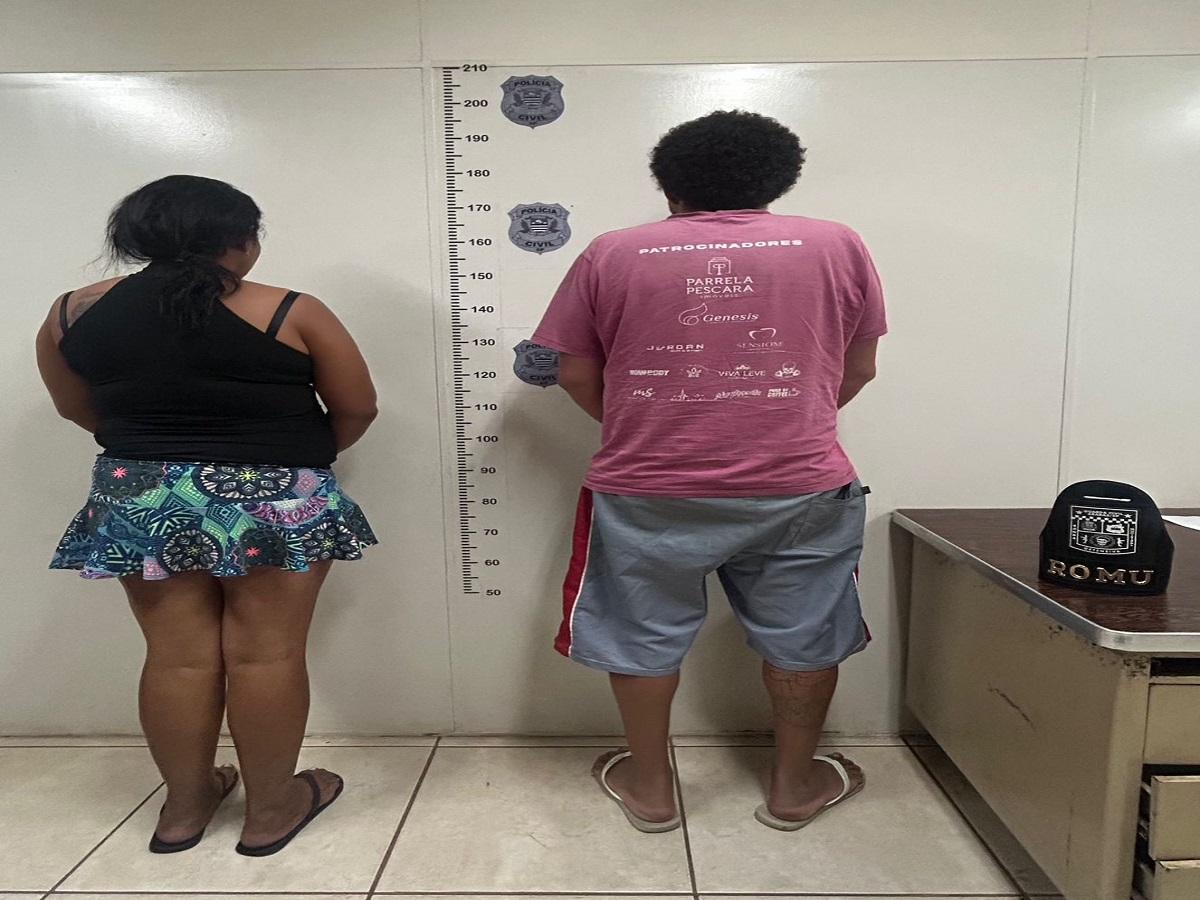 HOMEM E MULHER SÃO PRESOS PELA GCM NO JARDIM AEROPORTO EM ARARAS SP