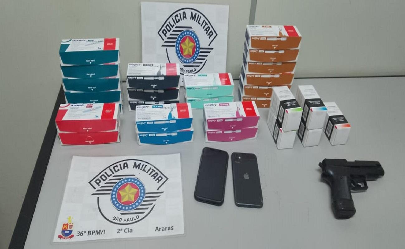 MENORES DE IDADE ROUBAM DROGARIA EM ARARAS E ACABAM PRESO PELA POLÍCIA MILITAR