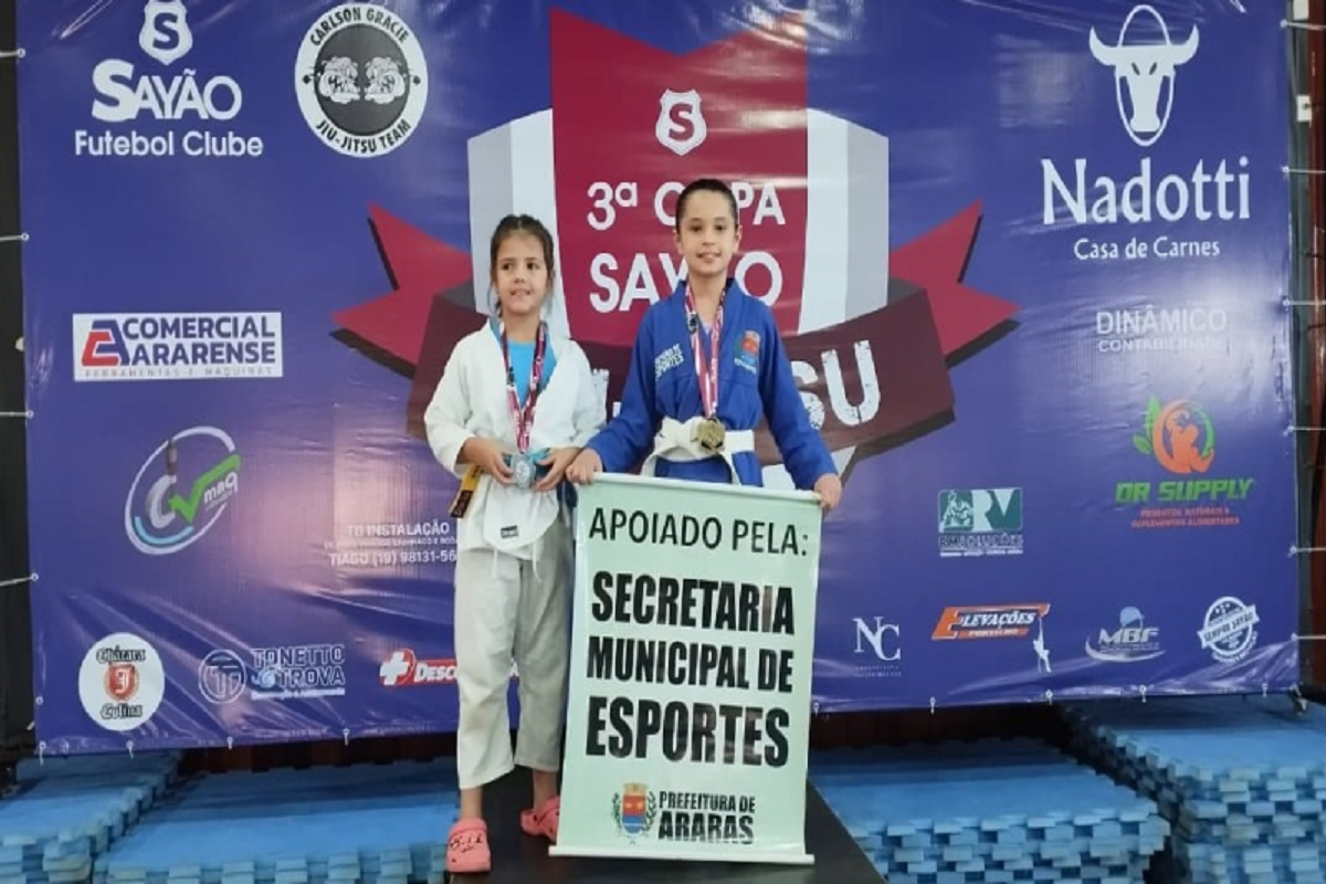 Atletas do projeto Esportes para Todos participam da 3ª Copa Sayão de Jiu Jitsu