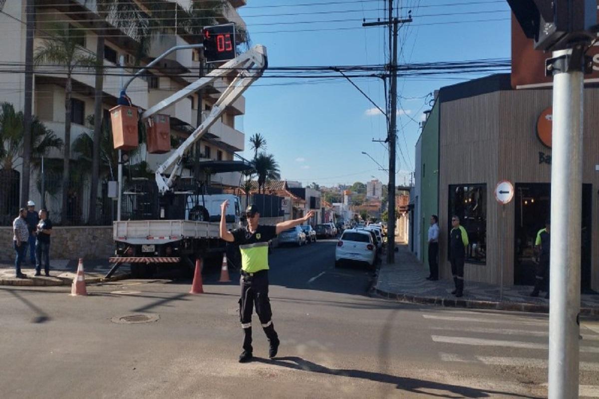 DEMUTRAN finalizou manutenção nos semáforos após chuva