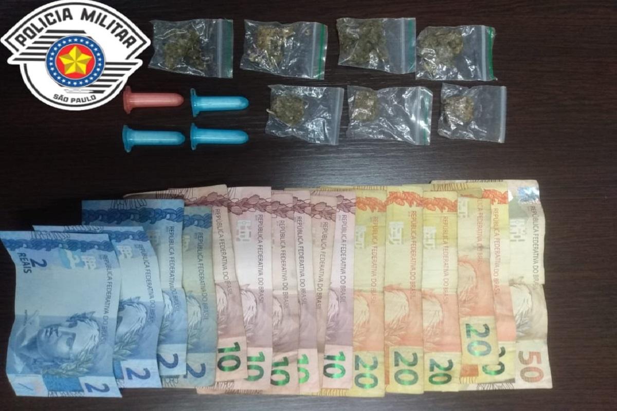 Menor é apreendido com drogas e dinheiro durante Operação Impacto em Leme SP
