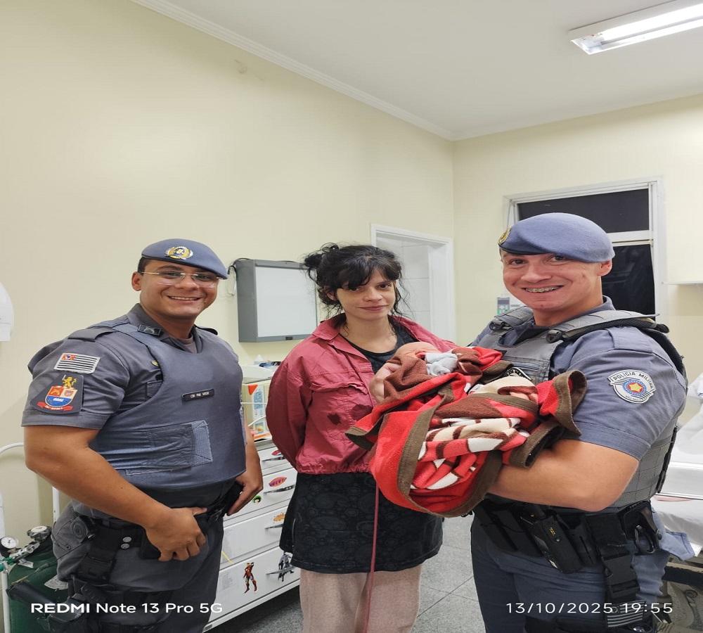 POLICIAL MILITAR SALVA BEBÊ ENGASGADO EM LIMEIRA SP