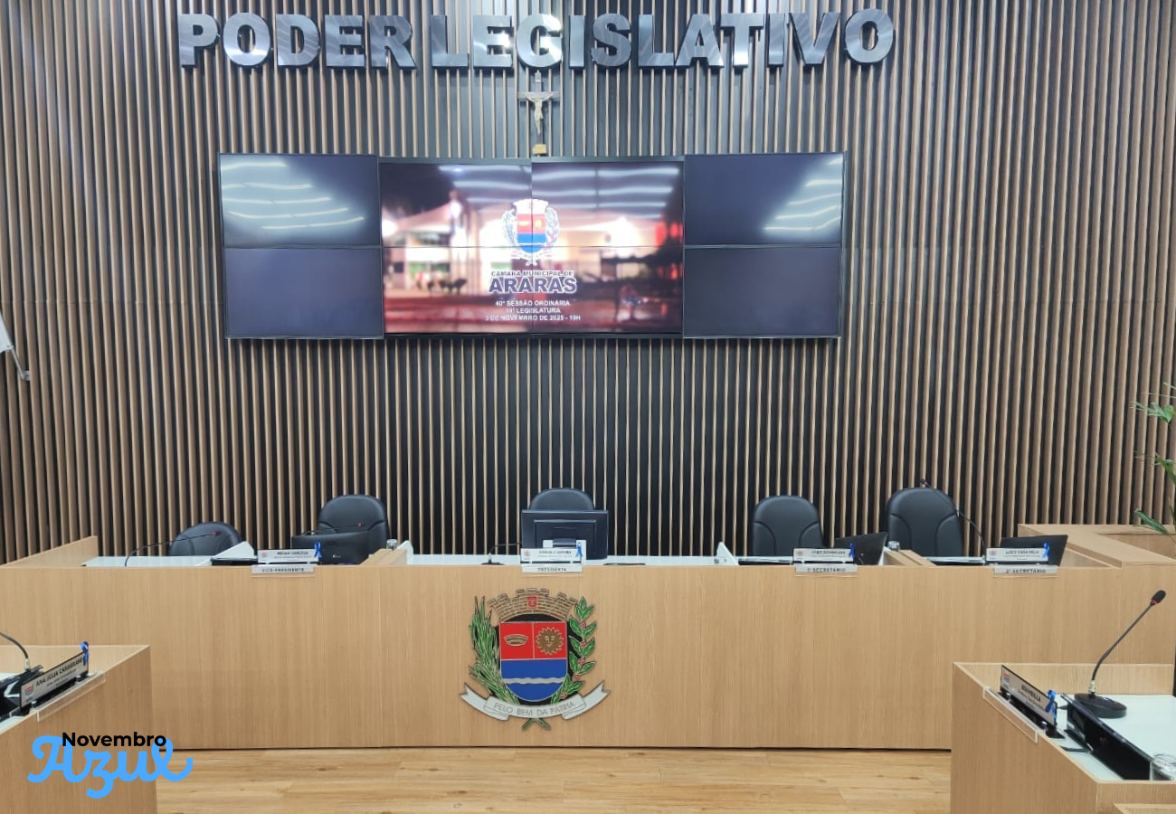 Ala da Mesa Diretora da Câmara será denominada de Orlando Franzini