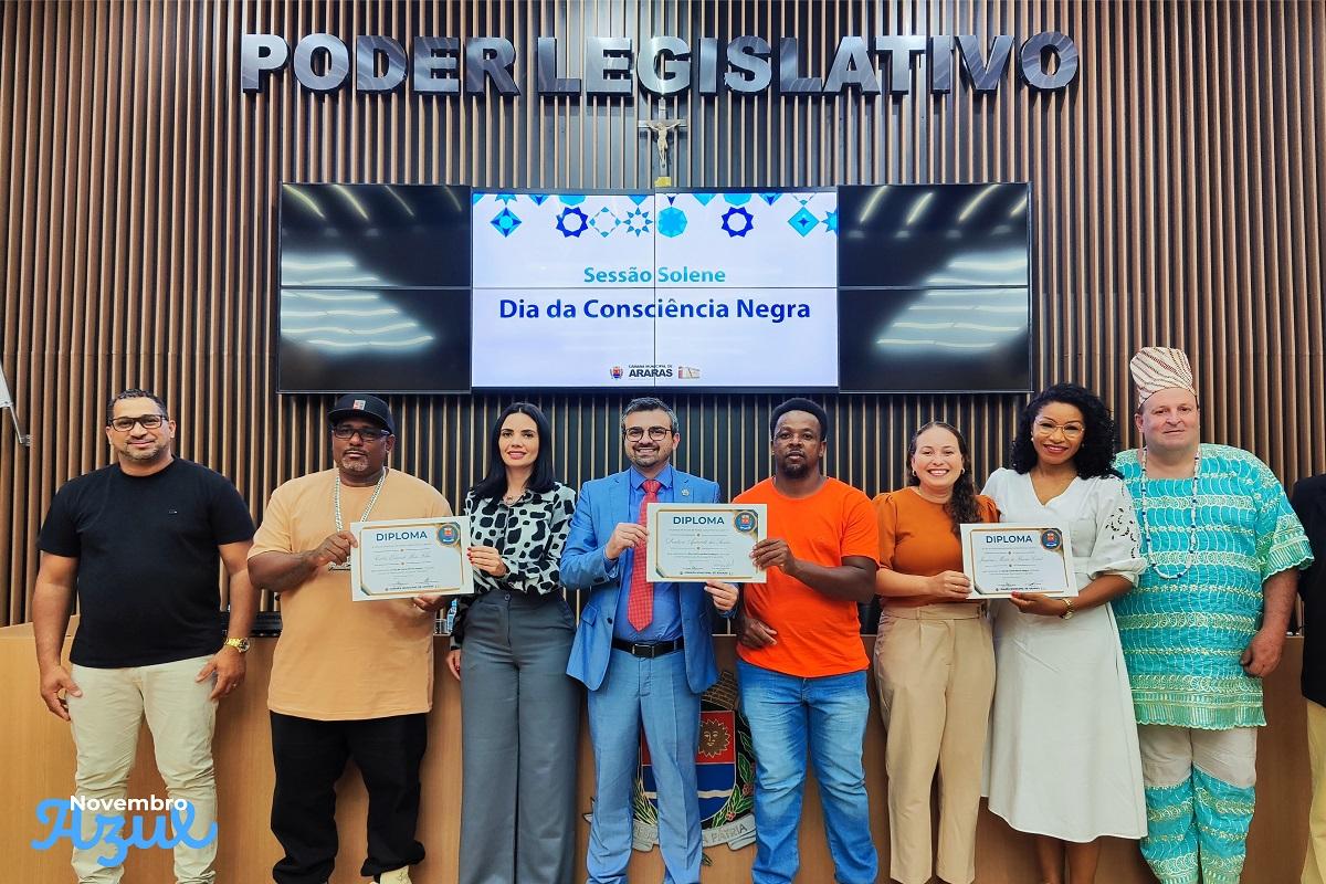 Câmara Municipal realiza Sessão Solene pelo Dia da Consciência Negra