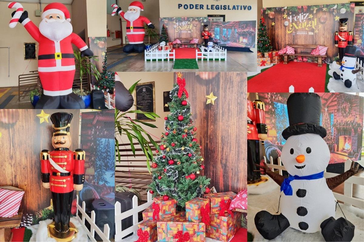 Câmara inaugura ‘Cantinho Legislativo do Noel’ e promove eventos gratuitos de Natal durante o mês de dezembro