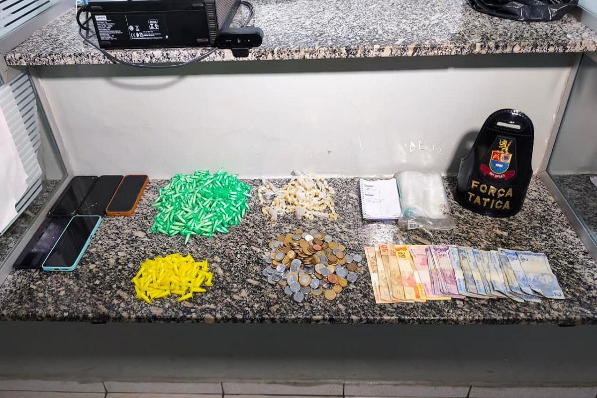 Força Tática flagra casa usada para tráfico e apreende grande quantidade de drogas em Limeira SP