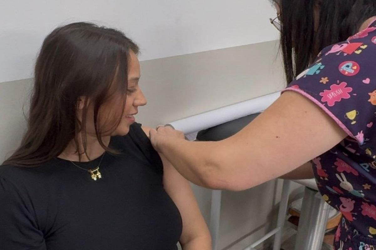 Gestantes de Araras recebem vacina contra bronquiolite em bebês