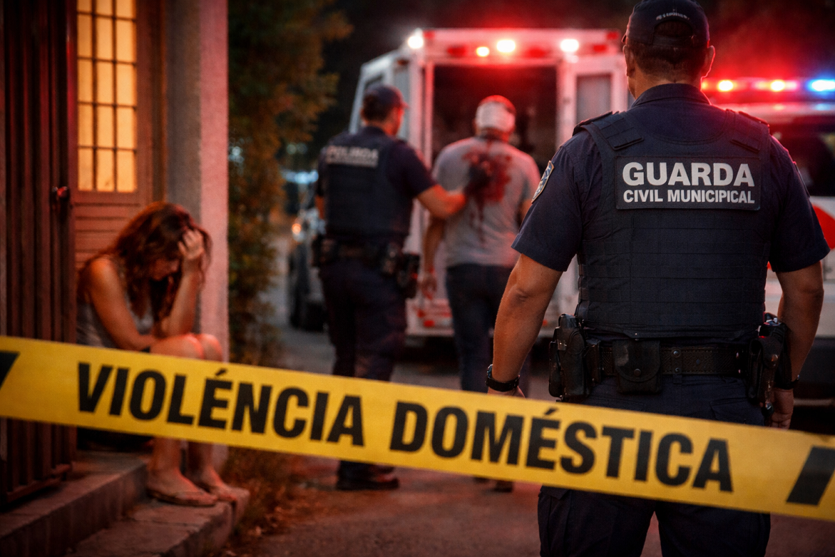 HOMEM É PRESO EM FLAGRANTE POR VIOLÊNCIA DOMÉSTICA, AMEAÇA E LESÃO CORPORAL EM ARARAS SP