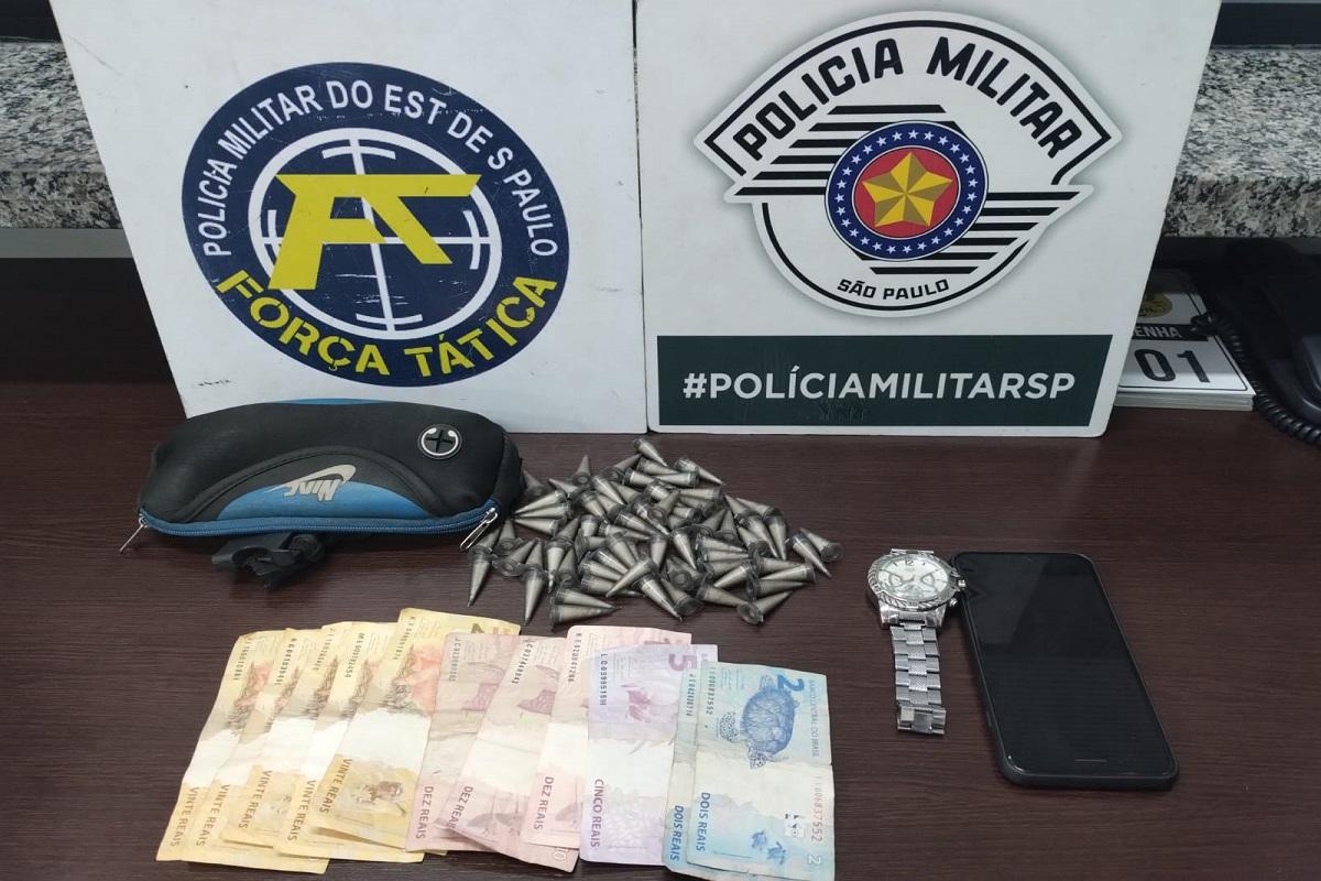LEME SP; HOMEM É PRESO EM FLAGRANTE POR TRÁFICO DE DROGAS NO JARDIM SAULO