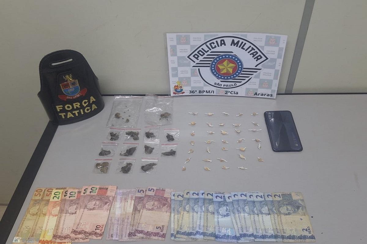 MENOR É APREENDIDO POR ATO INFRACIONAL DE TRÁFICO DE DROGAS EM CONCHAL SP