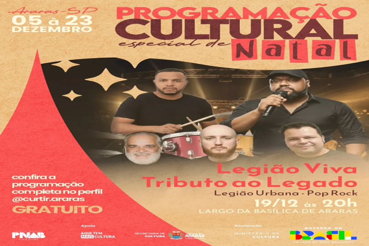 Programação cultural de natal entra na última semana