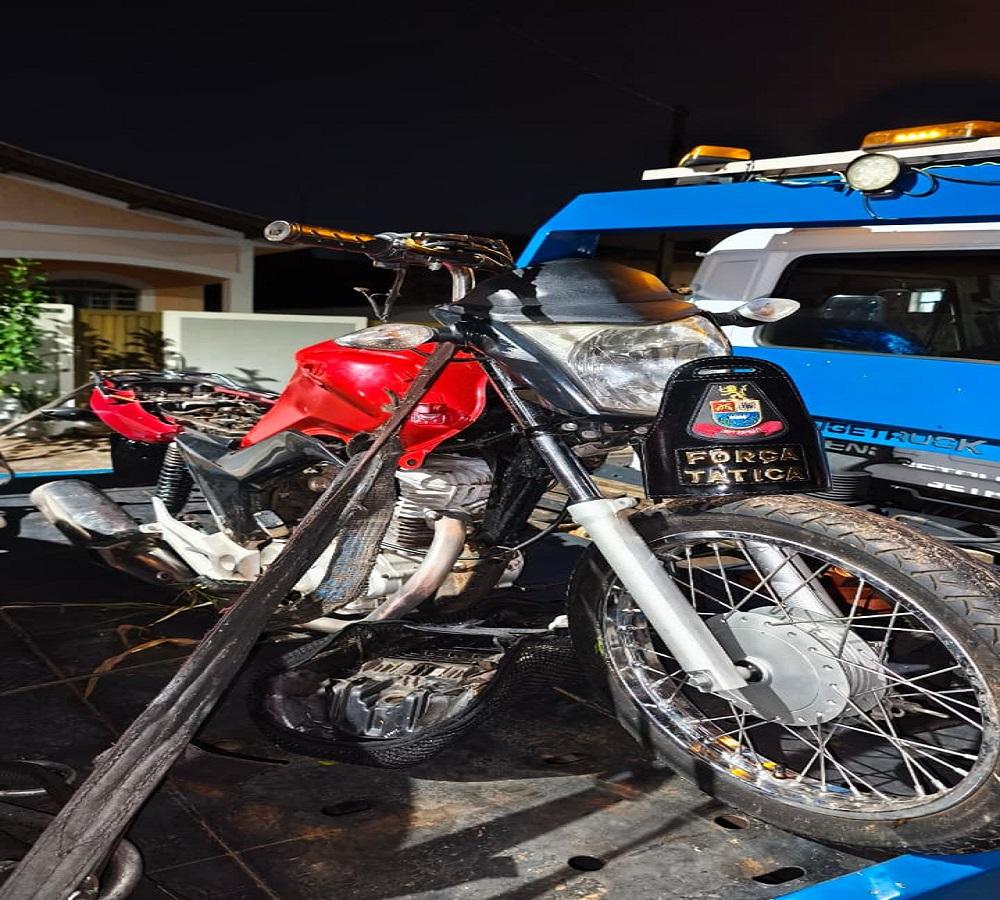 RECEPTAÇÃO E ADULTERAÇÃO DE MOTOCICLETA É FLAGADA DURANTE OPERAÇÃO IMPACTO EM LIMEIRA