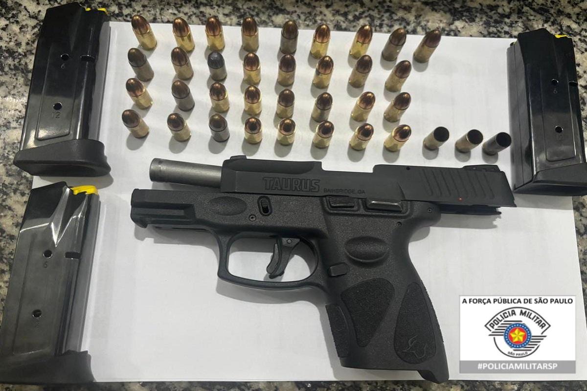 APÓS ATIRAR EM AMIGO HOMEM É PRESO PELA POLÍCIA MILITAR EM LIMEIRA SP