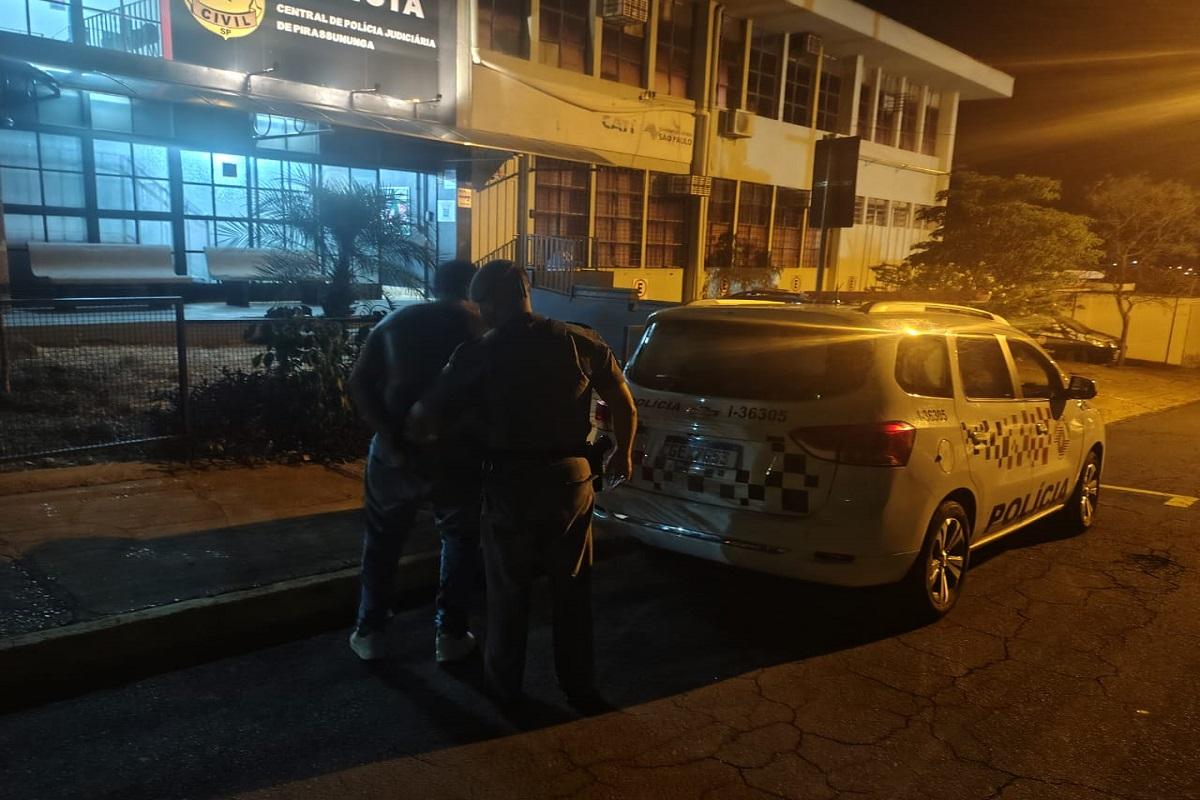 HOMEM É PRESO POR VIOLÊNCIA DOMÉSTICA EM PIRASSUNUNGA SP