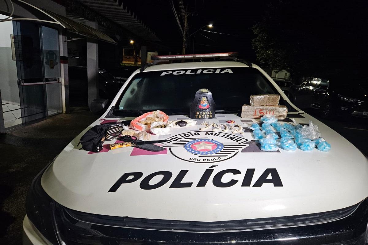 APÓS PERSEGUIÇÃO HOMEM REAGE A ABORDAGEM POLICIAL E ACABA PRESO POR TRÁFICO DE DROGAS EM LIMEIRA SP
