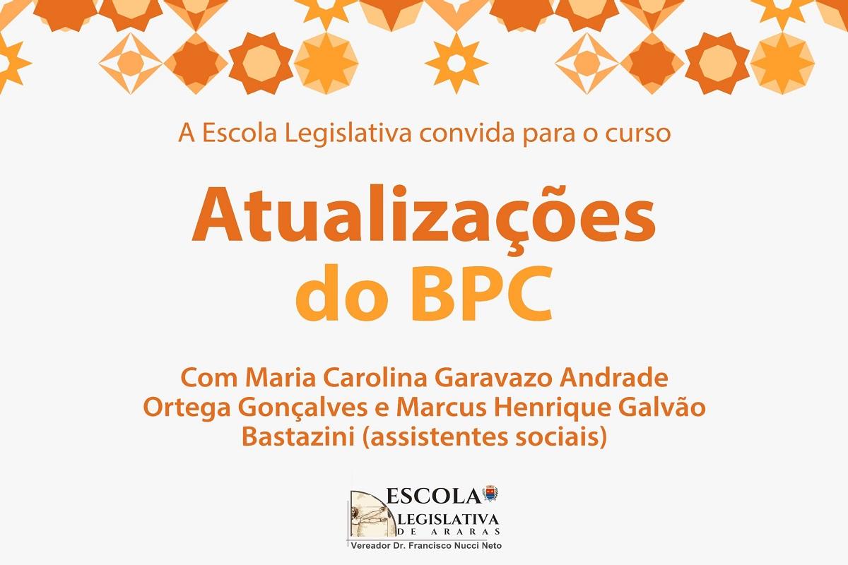 Escola Legislativa promove curso gratuito sobre atualizações do Benefício de Prestação Continuada