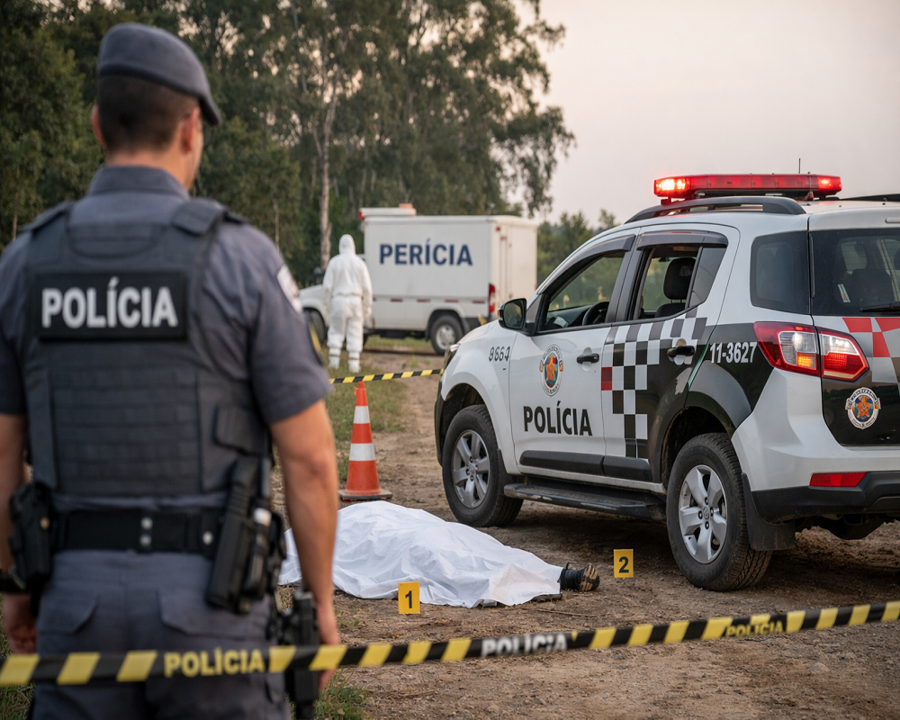 MORTE DECORRENTE DE INTERVENÇÃO POLICIAL É REGISTRADA NA ZONA RURAL DE LIMEIRA SP