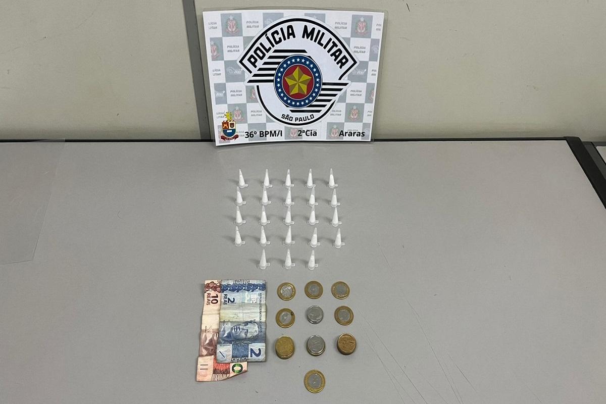 MULHER É PRESA POR TRÁFICO DE DROGAS DURANTE OPERAÇÃO IMPACTO EM ARARAS SP