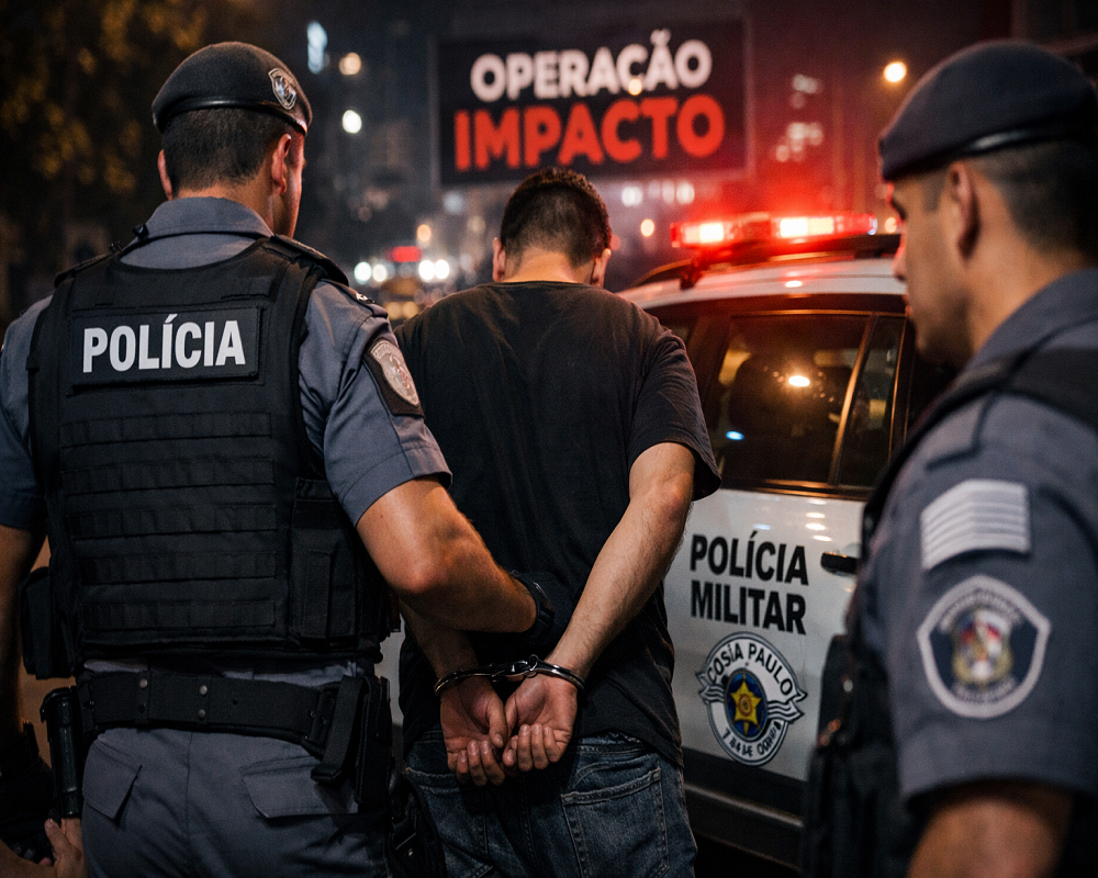 POLÍCIA MILITAR CAPTURA PROCURADO PELA JUSTIÇA NO CENTRO DE ARARAS