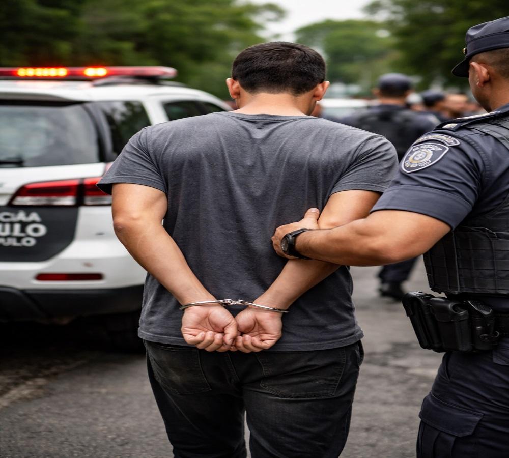Procurado por tráfico de drogas é capturado pela PM no Jardim São João, em Araras