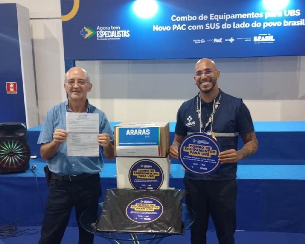 Araras recebe aparelhos para as unidades de saúde