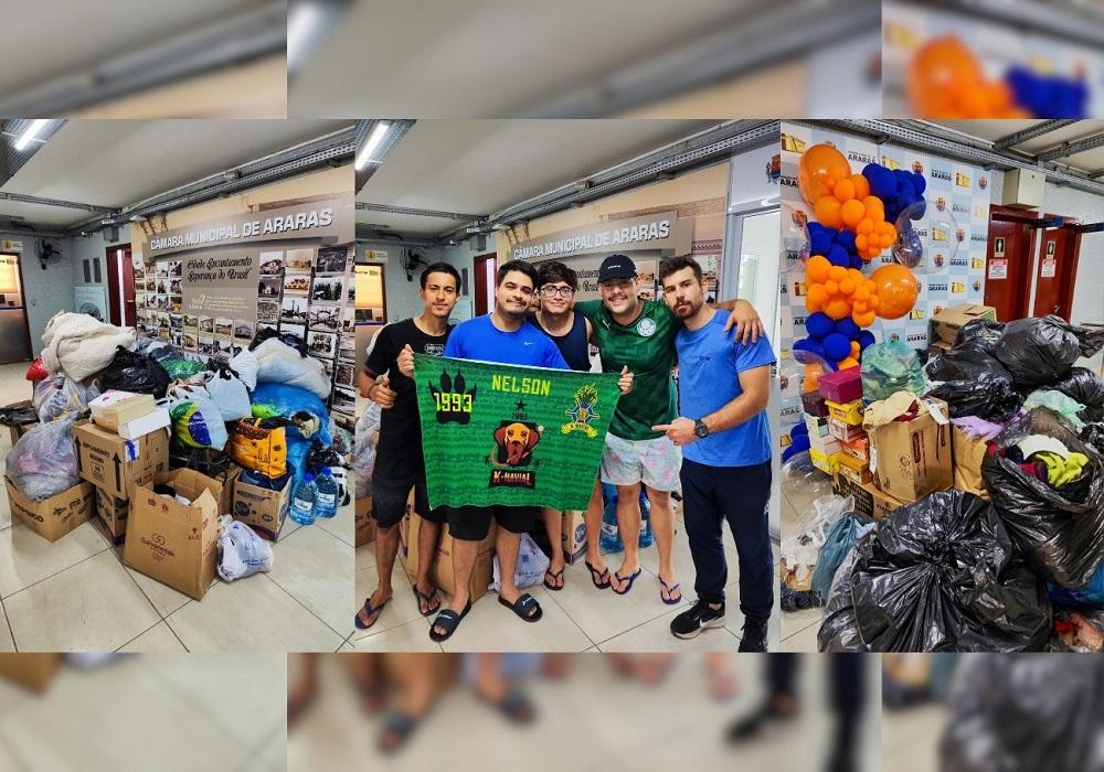 Câmara recebe doações arrecadadas por estudantes de Araras para Minas Gerais e realiza Drive-Thru Solidário