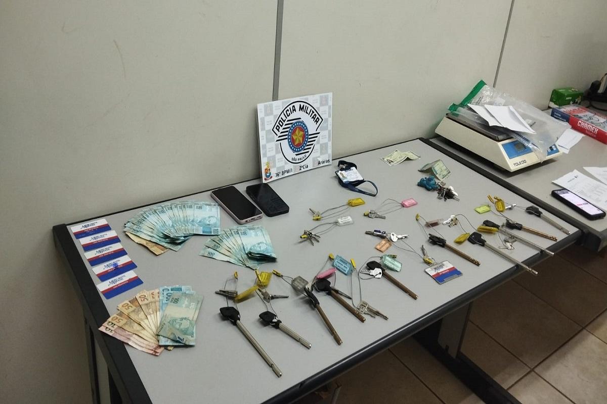 CASAL É PRESO APÓS TENTATIVA DE FURTO EM CAIXAS ELETRÔNICOS NO CENTRO DE ARARAS