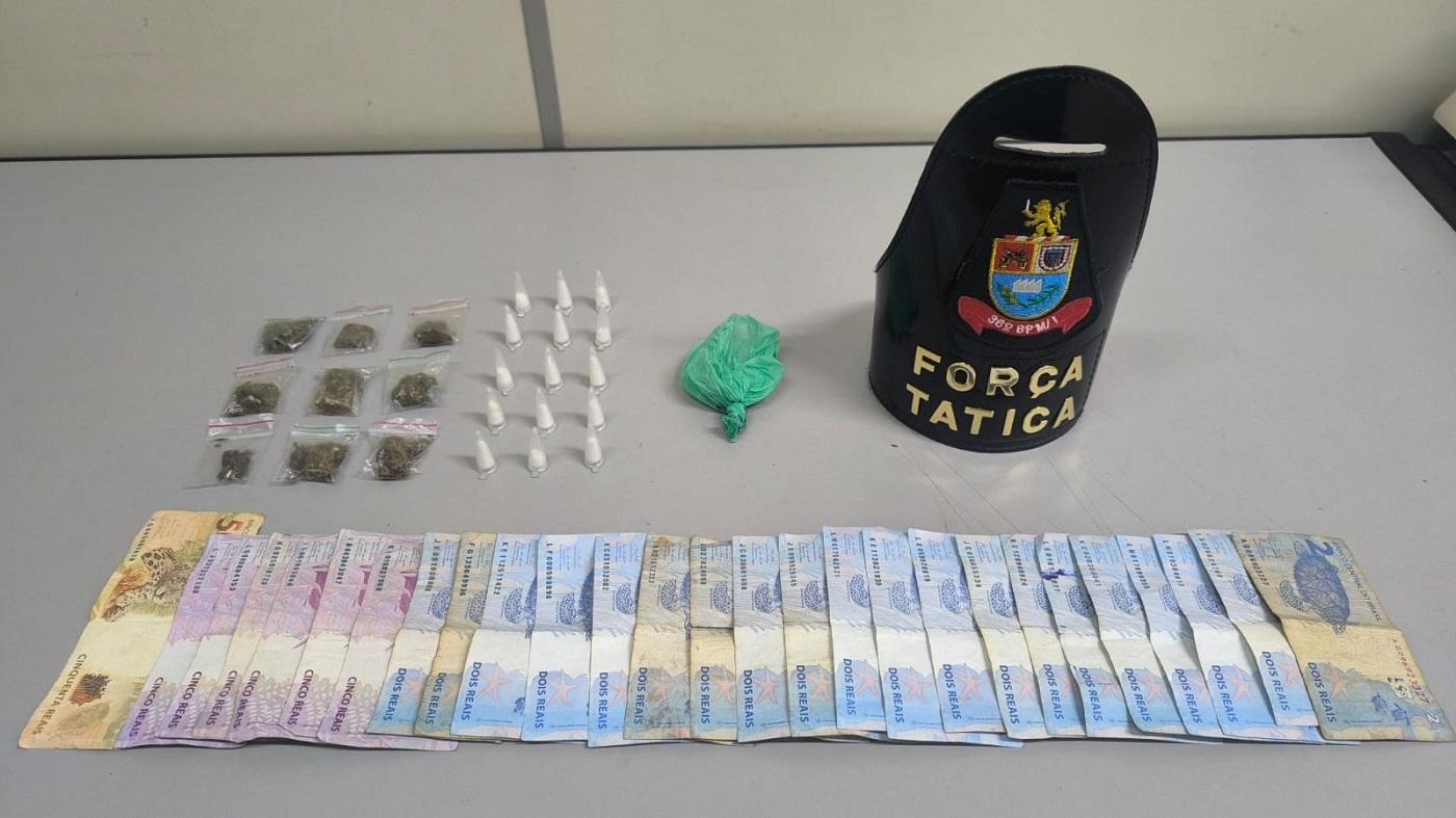 HOMEM É PRESO POR TRÁFICO DE DROGAS NO PARQUE INDUSTRIAL EM ARARAS