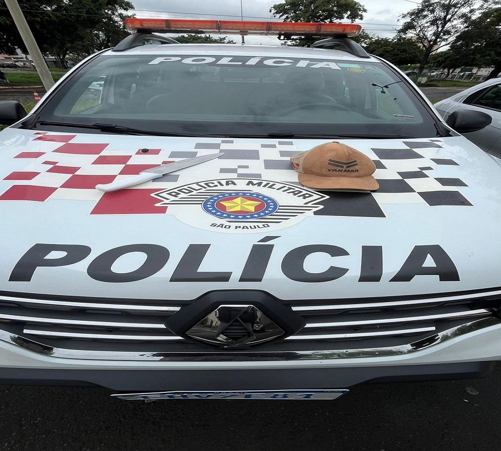 TENTATIVA DE ROUBO TERMINA COM SUSPEITO PRESO PELA POLÍCIA MILITAR EM ARARAS SP
