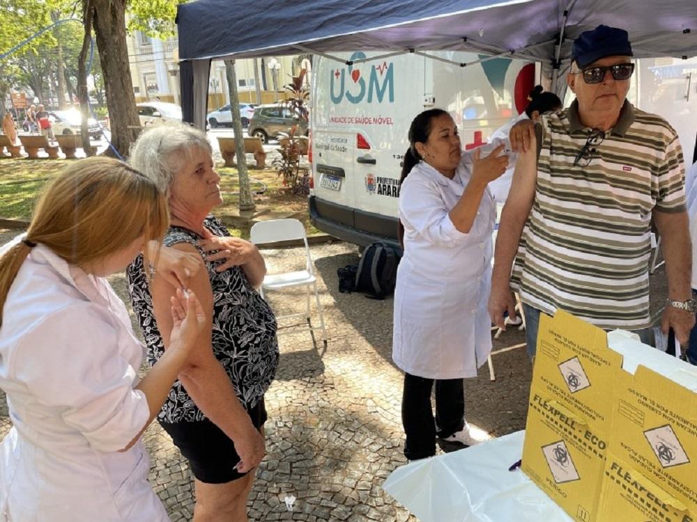 Vacina contra a gripe já está disponível na Praça Barão