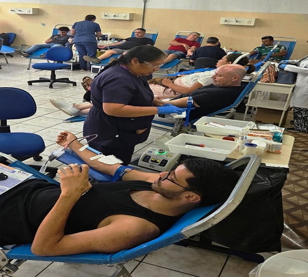 2ª Campanha de Doação de Sangue de 2026 coleta 111 bolsas