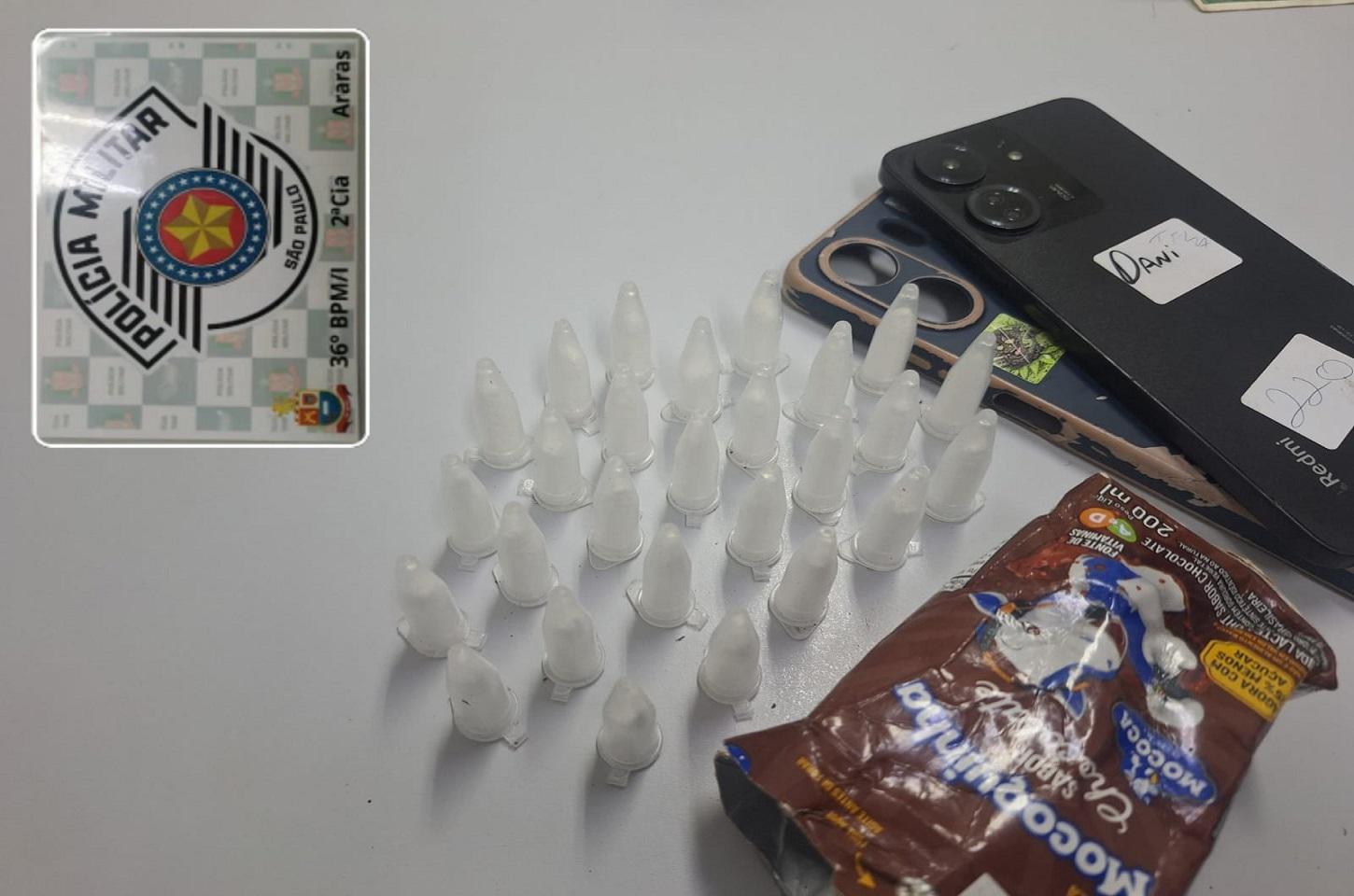 Adolescente é apreendido por tráfico de drogas durante Operação Impacto em Araras