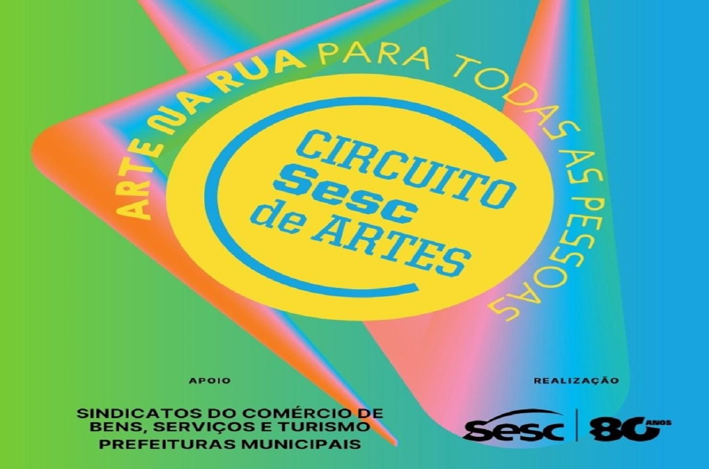 Circuito Sesc de Artes 2026 é neste domingo