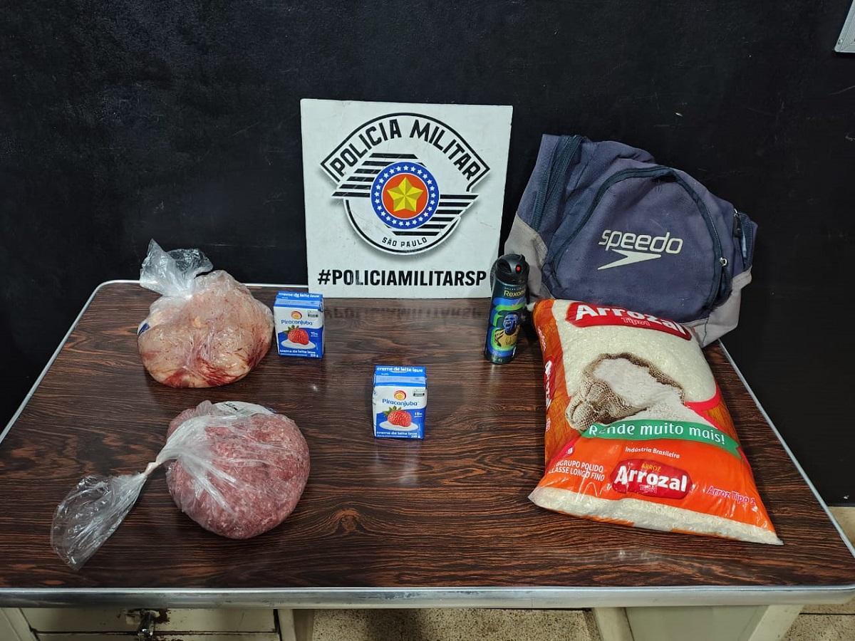 FUNCIONÁRIO É PRESO EM FLAGRANTE POR FURTO EM SUPERMERCADO EM PIRASSUNUNGA SP