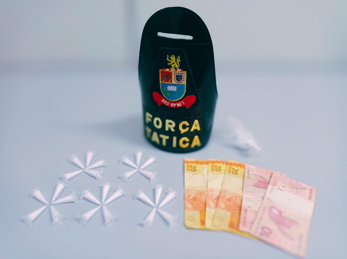 HOMEM É PRESO EM FLAGRANTE PELA FORÇA TÁTICA EM ARARAS SP