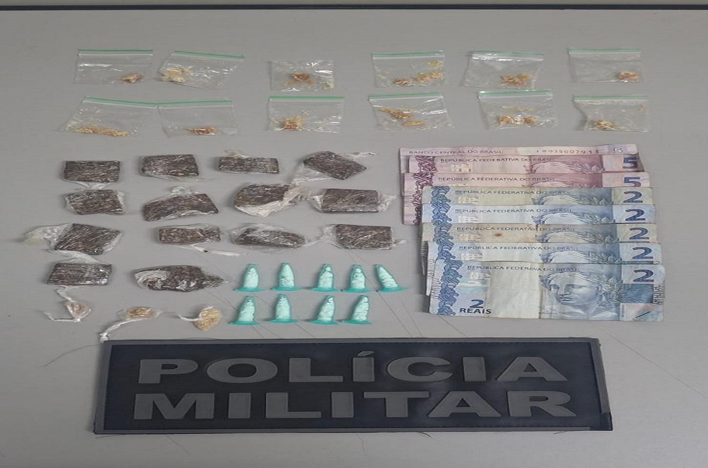 Homem é preso em flagrante por tráfico de drogas no Parque Industrial em Araras SP