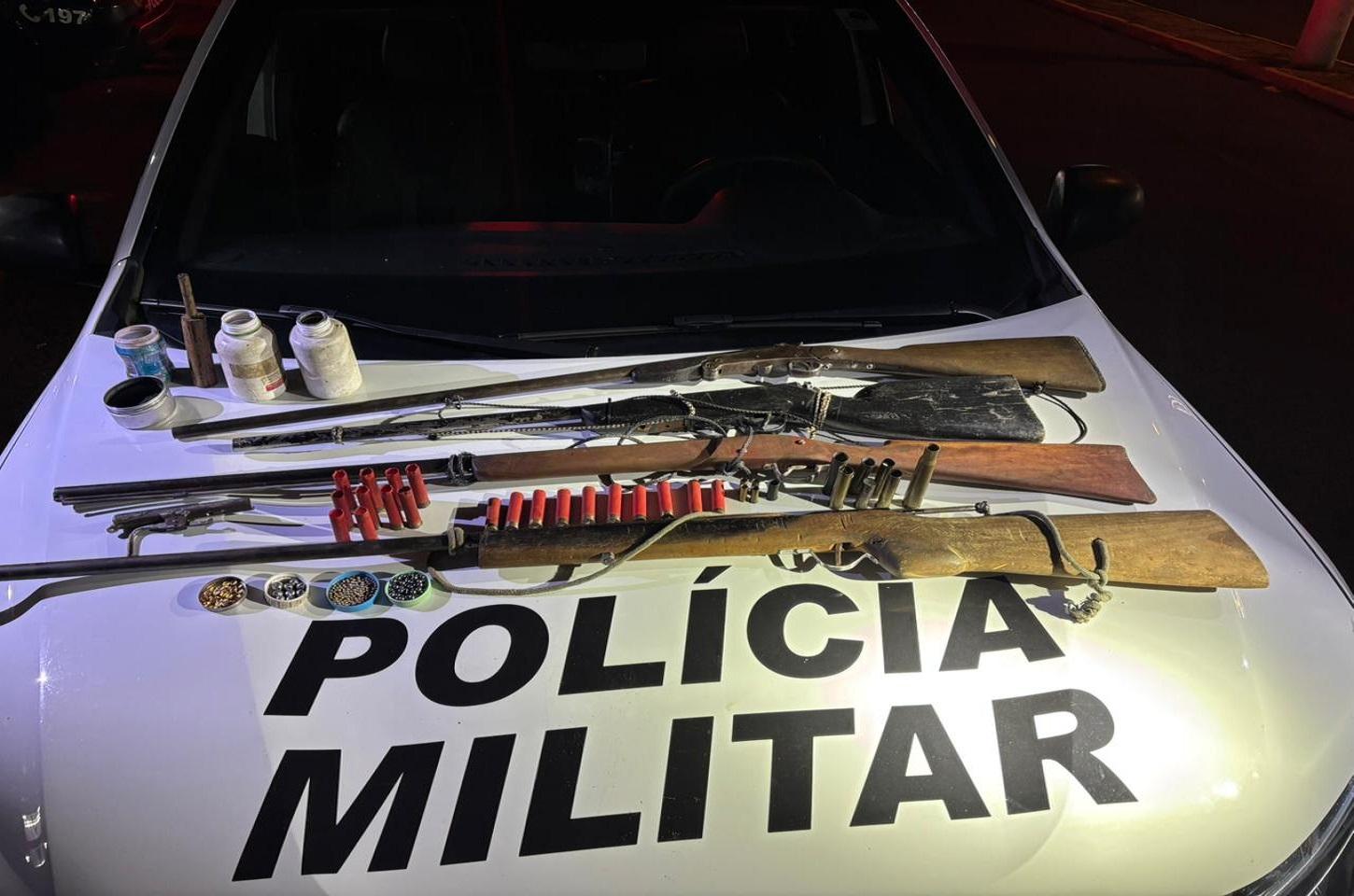 HOMEM É PRESO POR POSSE ILEGAL DE ARMAS APÓS DISPAROS EM LIMEIRA SP