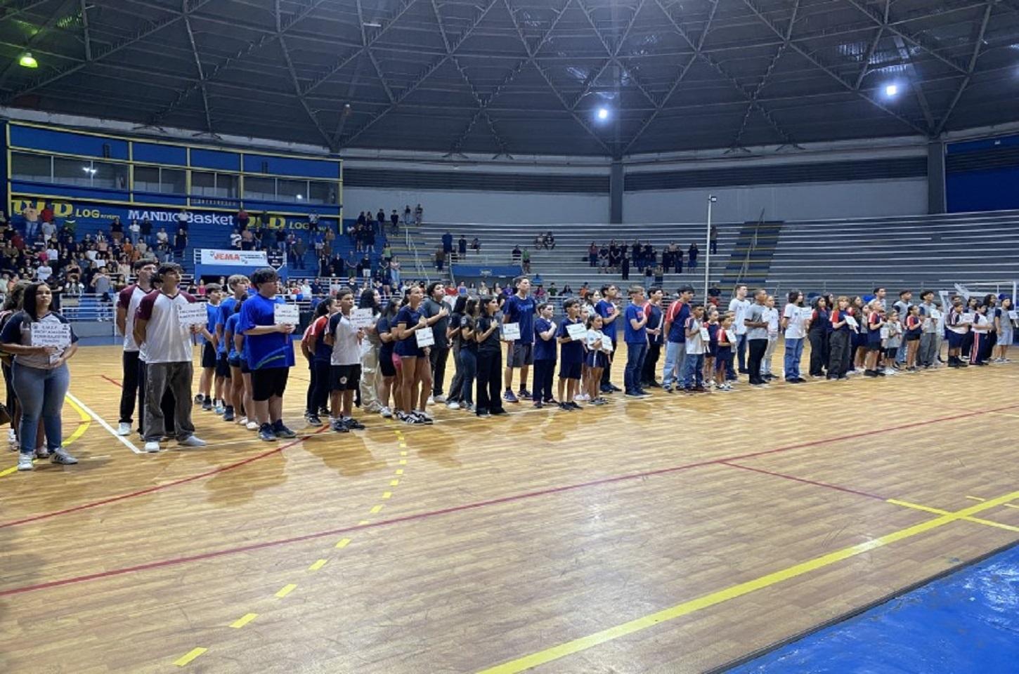 JEMA 2026: cerimônia de abertura reúne alunos, professores e autoridades